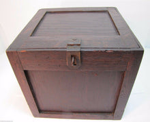 Load image into Gallery viewer, PUBLIC COAL Co PHILA Pa Old Advertising CIGAR HUMIDOR Wooden Box CELOTEX