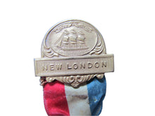 Load image into Gallery viewer, 1912 ATLANTIC DEEPER WATERWAYS Assn Medallion NEW LONDON Ornate Whitehead Hoag