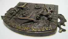 Load image into Gallery viewer, FARREL HERRING & Co FIREPROOF SAFE Antique Plaque Sign p1852 PHILADELPHIA Ornate