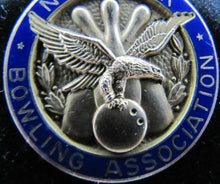 Load image into Gallery viewer, 1939 1940 NY STOCK EXCHANGE LEAGUE NEW YORK BOWLING Assn 10k GF Medallion