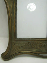 Load image into Gallery viewer, Art Nouveau Lovely Maiden Butterflies Flowers Antique Decorative Arts Frame