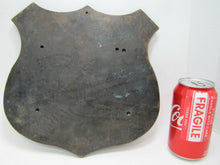 Load image into Gallery viewer, 1940s SPARROWS POINT POLICE PISTOL TOURNAMENT Bronze Plaque Sign Baltimore Md
