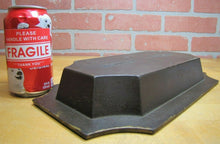 Load image into Gallery viewer, C BLAKE BOSTON MASS Antique Cast Iron Decorative Arts Large Tray Gold Black