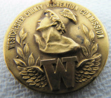 Load image into Gallery viewer, 1928 ICE CARNIVAL WESTCHESTER NEW YORK Gold Filled Award Medallion 1 Mile NY
