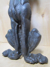 Load image into Gallery viewer, WHIPPET Antique Brass Dog Whimsical Decorative Art Statue Old Make-Do Doorstop