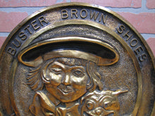 Load image into Gallery viewer, BUSTER BROWN SHOES For Boys and Girls Old Store Display Advertising Raised Sign