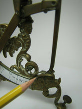 Load image into Gallery viewer, WINGED MAIDEN BUST DAUPHIN KOI DEVIL FISH Antique Exquisite Bronze Postal Scale