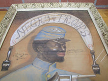 Load image into Gallery viewer, Anton Louis James 3rd Volunteers Vermont Outsider Folk Art Painting A Romano