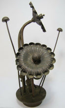 Load image into Gallery viewer, 1970s Flowers Floral Plant Metal Decorative Art Sculpture Brass Copper RW Mutz