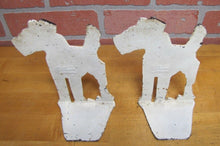 Load image into Gallery viewer, SPENCER FOUNDRY Art Deco Stylized Decorative Arts Dog Bookends Geometric Cubist