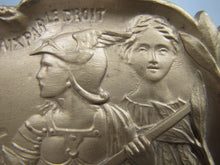 Load image into Gallery viewer, La Paix Par Le Droit Peace Through Law Ornate Antique Decorative Arts Tray