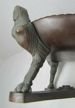Load image into Gallery viewer, WM JACKSON NEW YORK Art Nouveau Cigar Ashtray Bronze Cast Metal Decorative Arts