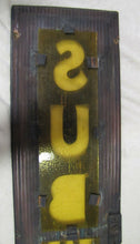 Load image into Gallery viewer, SUBWAY Old Sign back lighted metal front wooden box frame NYC Transportation Ad