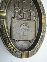 Load image into Gallery viewer, AMERICAN OIL PUMP & TANK Co CINN OHIO USA Old Cast Iron Advertising Tray Ashtray