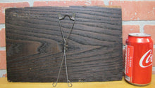 Load image into Gallery viewer, COPELAND & RYDER SHOE Always Reliable Brass & Wood Store Antique Ad Sign