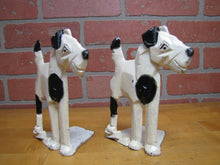 Load image into Gallery viewer, SPENCER FOUNDRY Art Deco Stylized Decorative Arts Dog Bookends Geometric Cubist