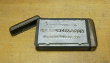 Load image into Gallery viewer, STURGES & SON PHOENIXVILLE PA Antique Advertising Match Safe Vesta Holder