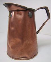 Load image into Gallery viewer, L&M GOLDSTICKER FULTON St NY Antique Copper Liquor Beer Measure Pre Prob c1900