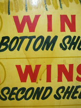 Load image into Gallery viewer, HOOK A DUCK Double Sided Amusement Park Carnival Boardwalk Wood Sign 1 2 3 WINS