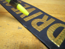 Load image into Gallery viewer, DRIVE CAREFULLY I DO Old Reflective Tin Embossed Transportation Safety Ad Sign