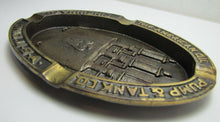Load image into Gallery viewer, AMERICAN OIL PUMP & TANK Co CINN OHIO USA Old Cast Iron Advertising Tray Ashtray