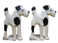 Load image into Gallery viewer, SPENCER FOUNDRY Art Deco Stylized Decorative Arts Dog Bookends Geometric Cubist