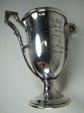 Load image into Gallery viewer, 1916 OC GC Golf Country Club Silver Plate Trophy Award Cup Lillian Crans Wallace