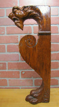 Load image into Gallery viewer, DRAGON GRIFFIN MONSTER BEAST Old Wooden Architectural Decorative Element