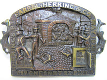 Load image into Gallery viewer, FARREL HERRING & Co FIREPROOF SAFE Antique Plaque Sign p1852 PHILADELPHIA Ornate
