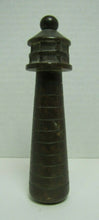 Load image into Gallery viewer, LIGHTHOUSE Old Brass Finial Nautical Seashore Decorative Arts Hardware Element