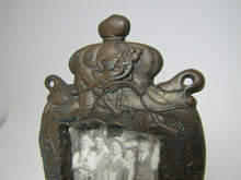 Load image into Gallery viewer, 1908 M HEUMANN HARLEM CASINO NEW YORK Souvenir Picture Frame Ornate Dragon NYC