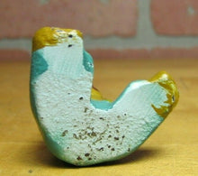 Load image into Gallery viewer, Dutch Boy Antique BA Cast Iron Paperweight Toy Wonderful Old Paint