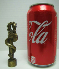 Load image into Gallery viewer, SERPENT SEA MONSTER BEAST Old Finial Figural Decorative Arts Hardware Element