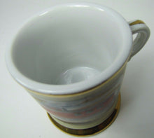Load image into Gallery viewer, TRAIN CABOOSE RAILROAD Old Advertising Occupational Shaving Mug Porcelain 1212