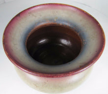 Load image into Gallery viewer, USA Crest Thirteen Star Antique Redware Americana Pottery Spittoon Cuspidor Pot