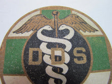 Load image into Gallery viewer, DDS DOCTOR DENTAL SURGERY Auto Plate Topper Badge Sign DENTIST Smaltz Reflective