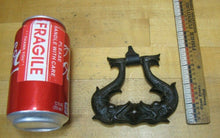 Load image into Gallery viewer, Koi Dauphin Devil Fish Antique Bronze Door Knocker Pull Ornate Hardware Element