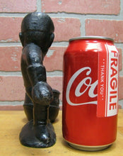 Load image into Gallery viewer, PANGBORN Old Cast Iron Foundry Worker Doorstop Decorative Art Statue