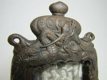 Load image into Gallery viewer, 1908 M HEUMANN HARLEM CASINO NEW YORK Souvenir Picture Frame Ornate Dragon NYC