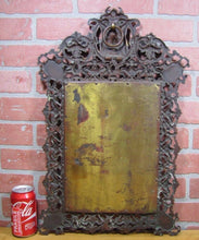 Load image into Gallery viewer, 19c Devil Decorative Arts Bronze Frame Picture Mirror Artwork Tiffany Paris