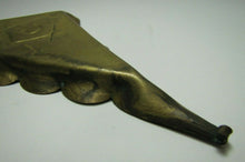 Load image into Gallery viewer, Masonic Freemasons signed Hamel Cherbourg Antique Brass Copper Advertising Tray