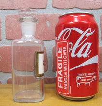 Load image into Gallery viewer, GARGLE Antique Reverse Label Behind Glass Apothecary Bottle Drug Store Pharmacy