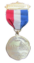 Load image into Gallery viewer, SS VIRGINIA PANAMA PACIFIC LINE CRUISE SHIP DECK SPORTS Orig Old Award Medallion