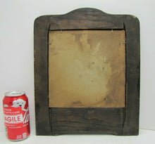Load image into Gallery viewer, SIMONDS SAWS ARE THE BEST Antique Reverse Glass Mirror Sign FITCHBURG MASS USA