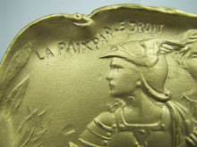 Load image into Gallery viewer, La Paix Par Le Droit Peace Through Law Ornate Antique Decorative Arts Tray