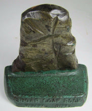 Load image into Gallery viewer, 1939 SUGAR LOAF ROCK WINONA MINNESOTA STATE FAIR BSA Cast Iron Doorstop Statue