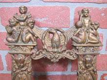 Load image into Gallery viewer, 1880s Victorian CHERUB PUTTI SPREAD WINGED EAGLE Antique Decorative Arts Frame