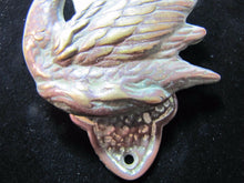 Load image into Gallery viewer, SWAN Antique Interior Door Knocker Brass Bronze Small Architectural Hardware
