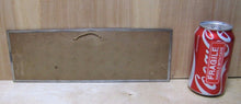 Load image into Gallery viewer, PRAY and BELIEVE Original Old Glass Front Sign Deco Tin Bevel Edge Frame