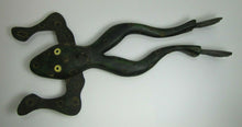 Load image into Gallery viewer, FROG Ice Fishing Decoy RAF Robert Allen Francis Adirondacks NY 1950s Folk Art